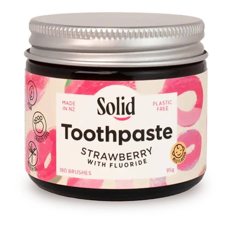 Soild Strawberry Toothpaste