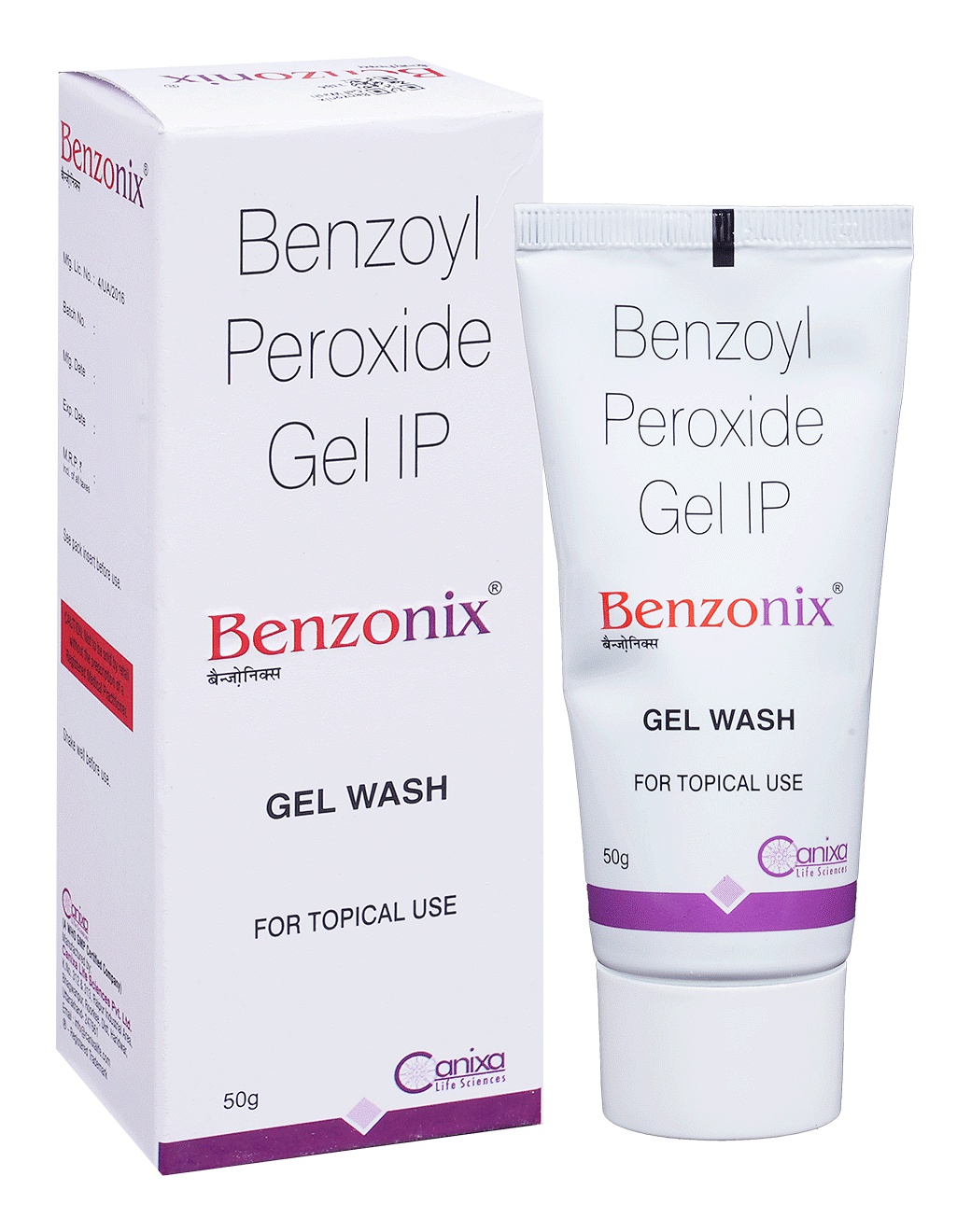 Canixa Life Sciences Pvt Ltd Benzonix Gel Wash