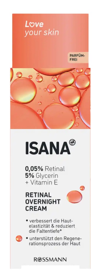 Isana Retinal Overnight Cream
