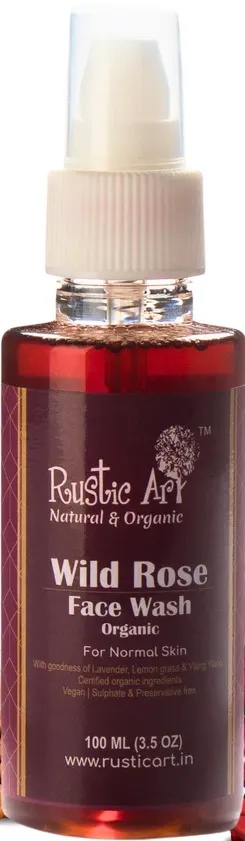 Rustic art Organic Wild Rose Face Wash