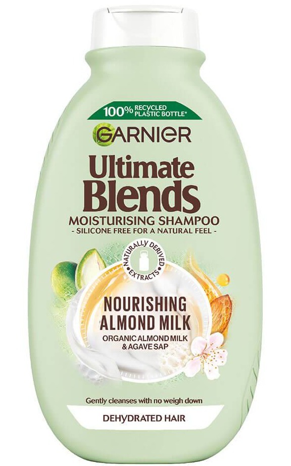 Garnier Ultimate Blends Almond Crush - Almond Milk & Agave Sap Normal Hair Shampoo
