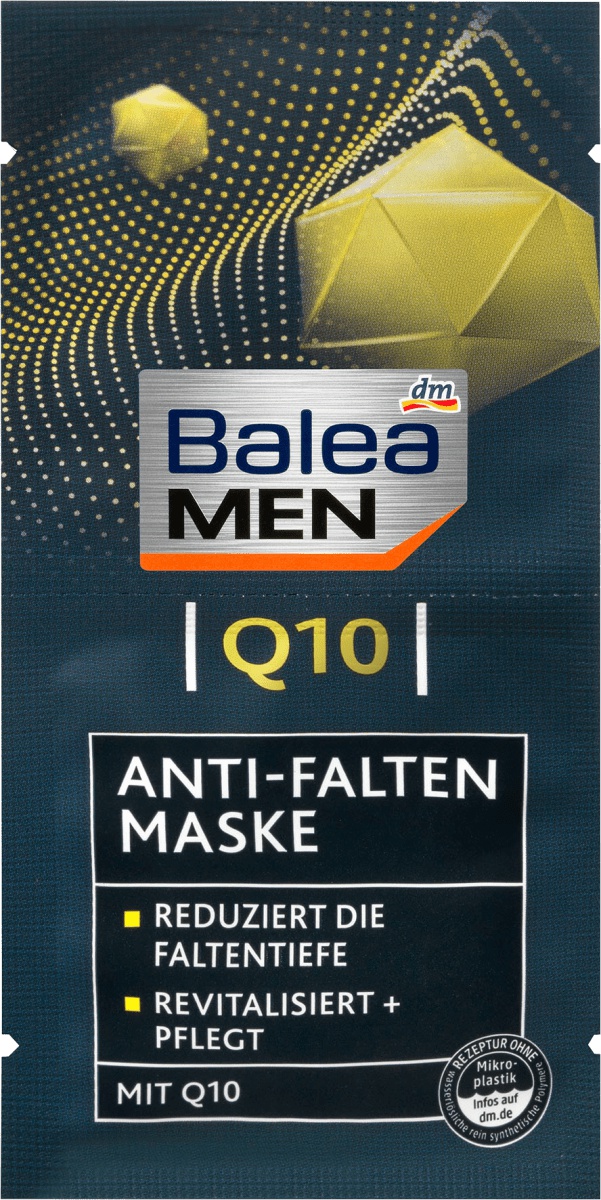 Balea MEN  Q10 Anti - Falten Maske