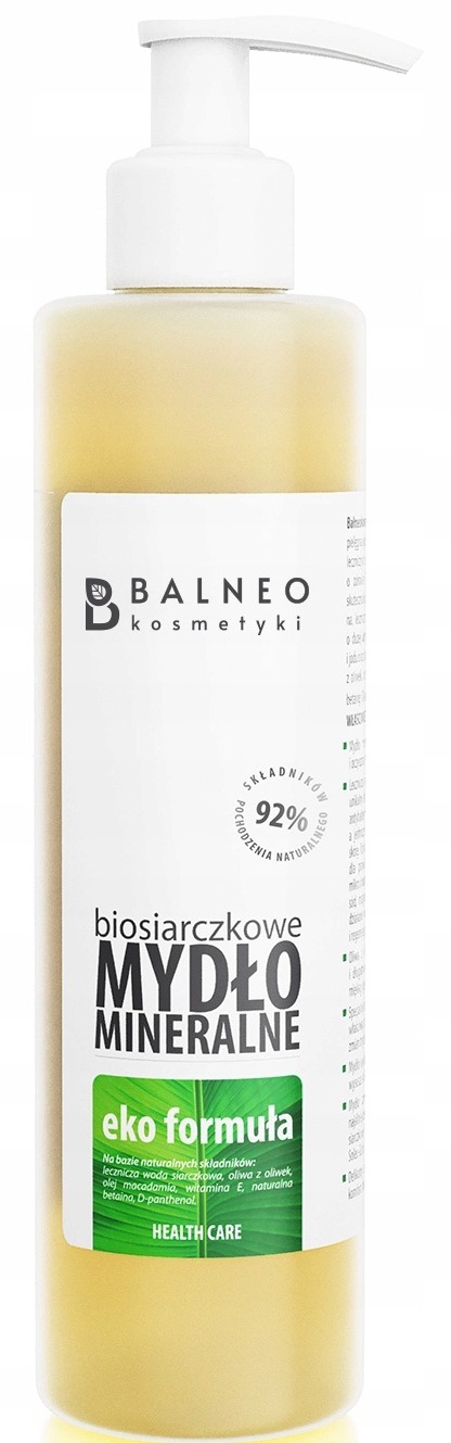 Balneokosmetyki Biosiarczkowe Mydło Mineralne