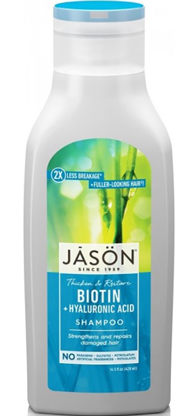 Jason Jason Hair Care Biotin And Hyaluronic Acid Shampoo
