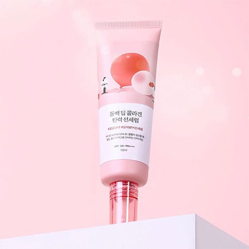 ROUND LAB Camillia Deep Firming Collagen Sun Serum