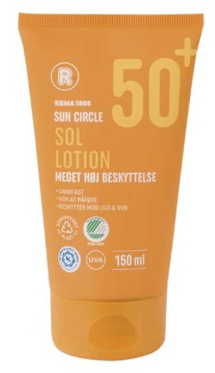 Uberettiget affald Elendig Rema 1000 Sun Circle Sollotion Spf 50+ ingredients (Explained)
