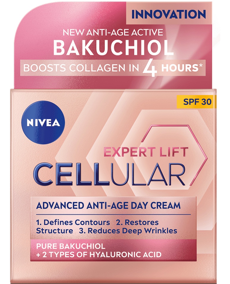 Nivea Cellular Expert Lift Pure Bakuchiol Anti-age Day Cream SPF30