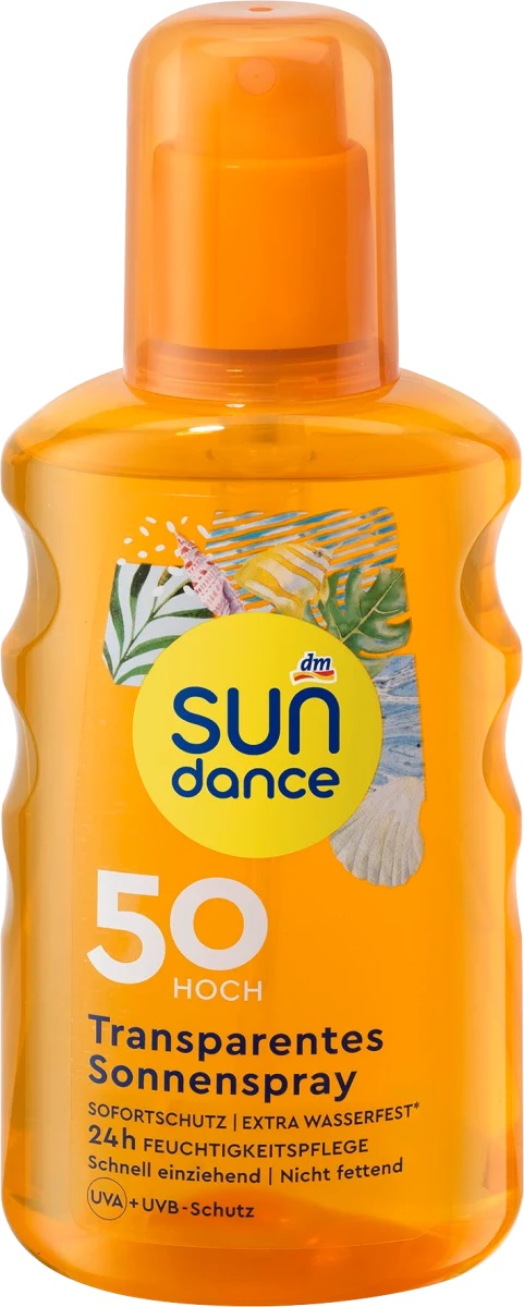 SUNdance Transparentes Sonnenspray LSF 50