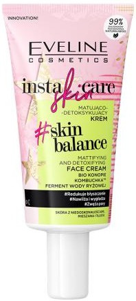 Eveline Insta Skin Care Mattifying And Detoxifying Face Cream