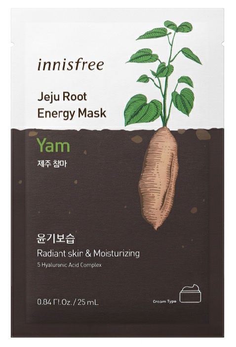 innisfree Jeju Root Energy Mask [Yam]