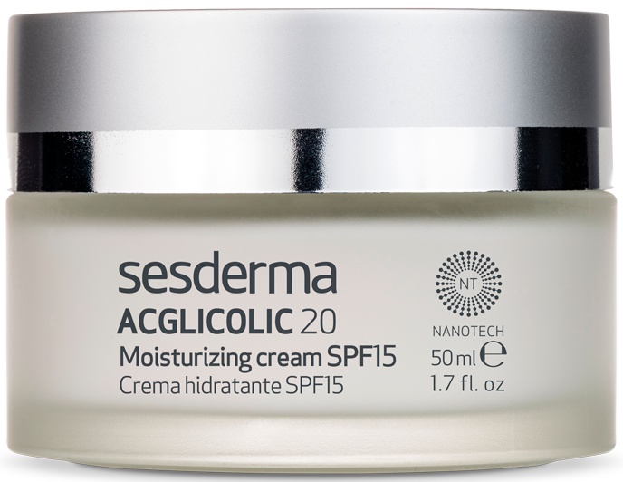 Sesderma ACGLICOLIC 20 Moisturizing Cream SPF 15