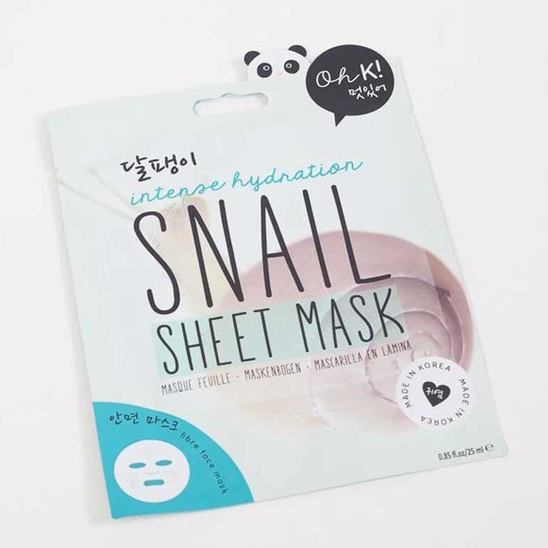 Oh K Intense Hydration Snail Sheet Mask