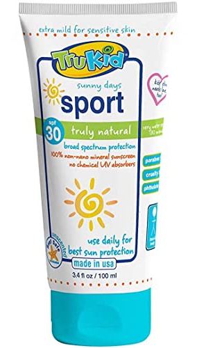 Trukid Sunny Days Sport SPF 30 UVA/UVB Sunscreen Lotion