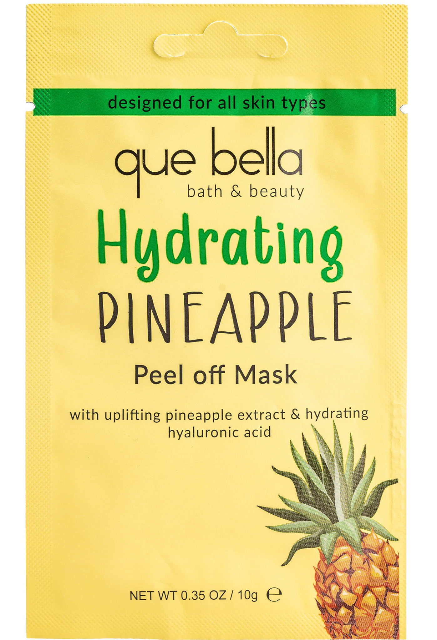 que bella Pineapple Peel Off Mask