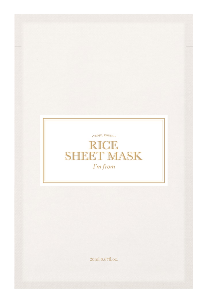 I'm From Rice Sheet Mask