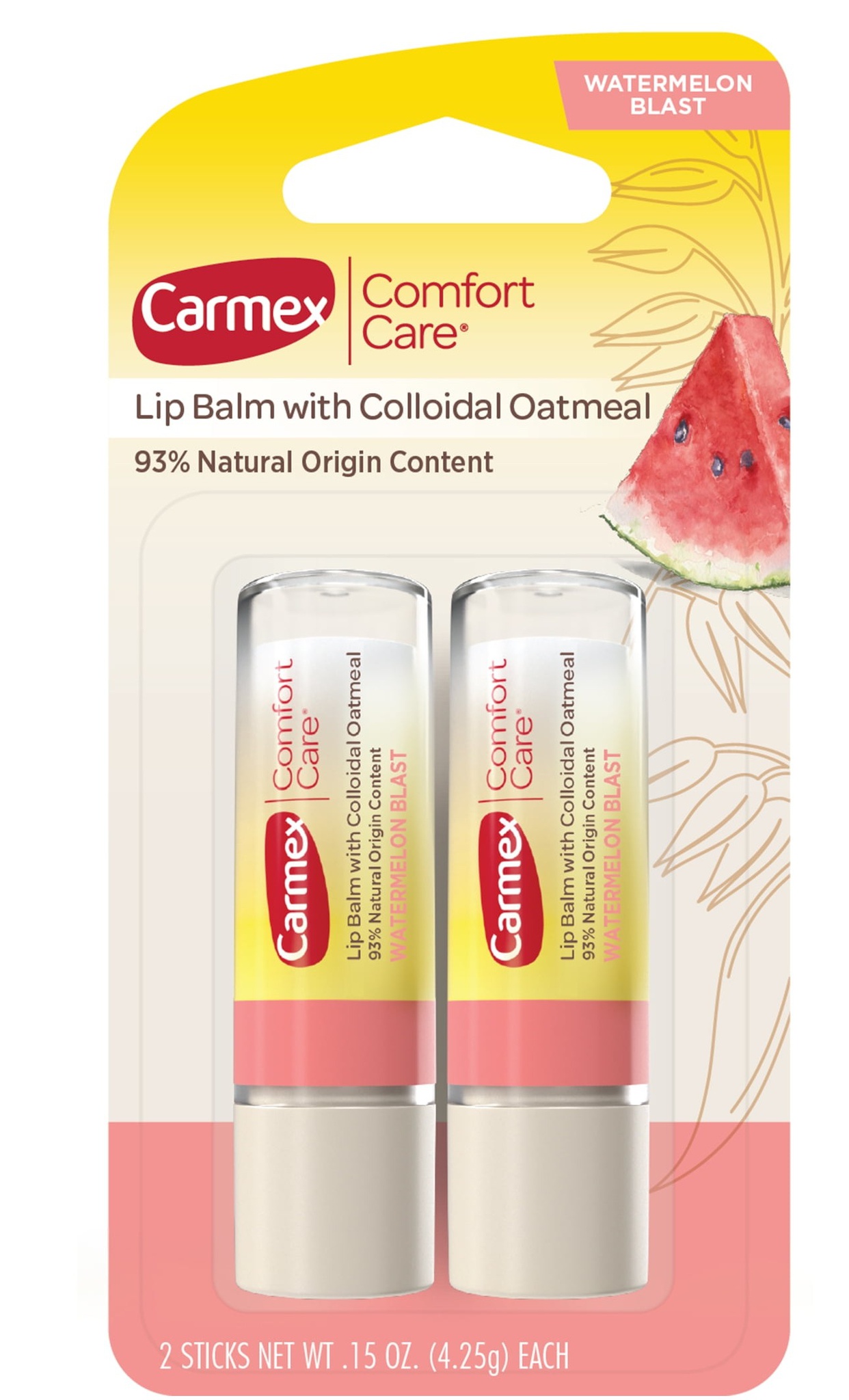 Carmex Comfort Care Lip Balm - Watermelon Blast