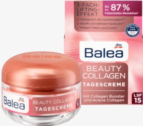 Balea Beauty Collagen Day Cream With Collagen Booster And Acacia Collagen