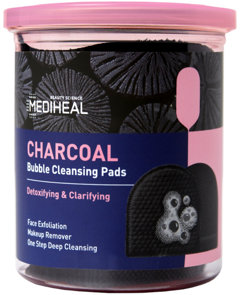Mediheal Charcoal Bubble Cleansing Pads