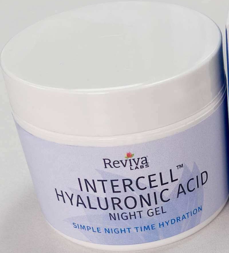 Reviva Labs Intercell, Hyaluronic Acid, Night Gel