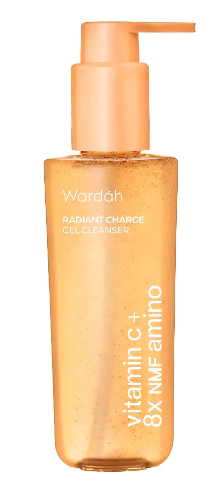 Wardah Vitamin C + 8x NMF Amino Radiant Charge Gel Cleanser