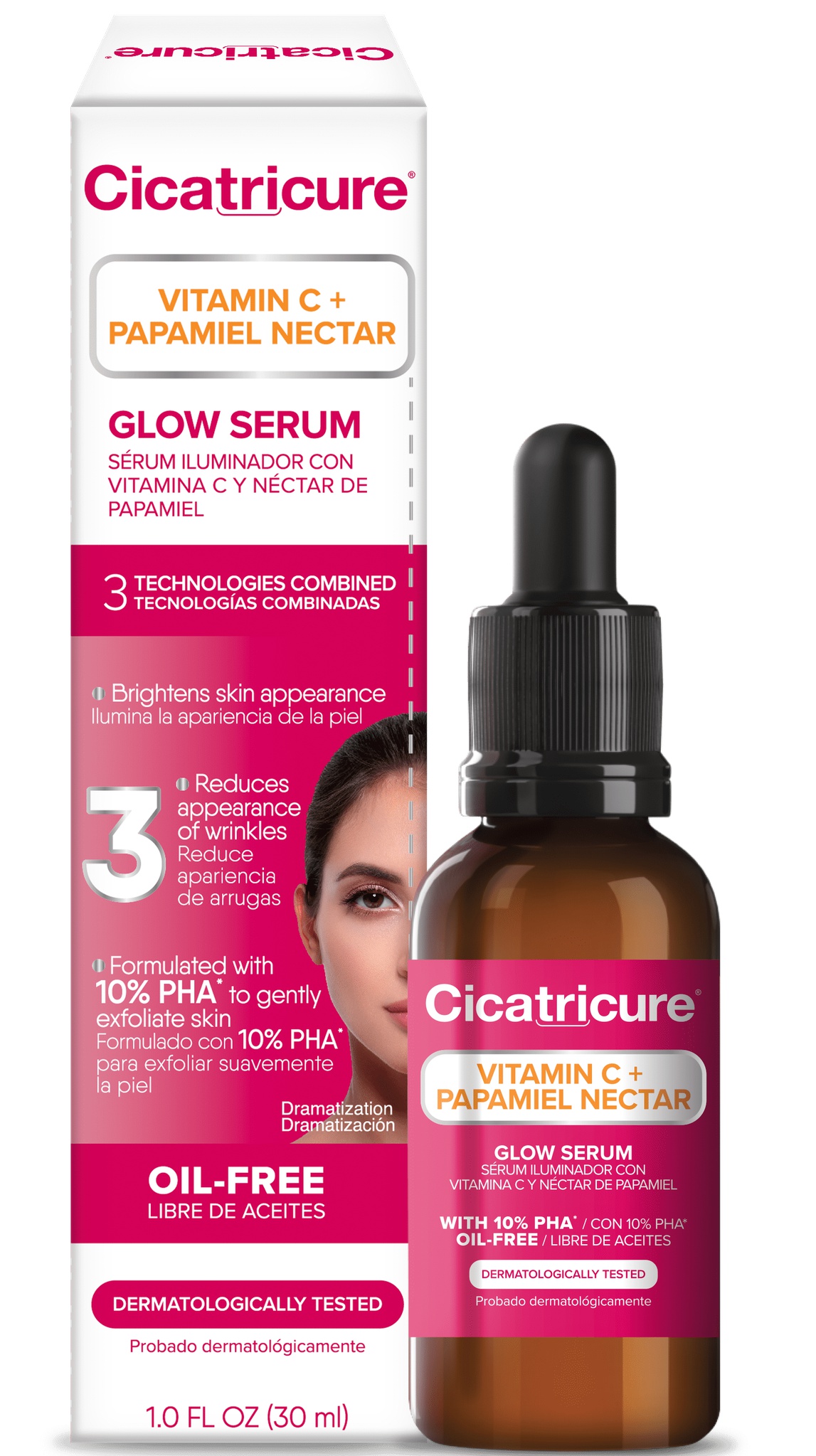 Cicatricure Vitamin C + Papamiel Nectar Glow Serum