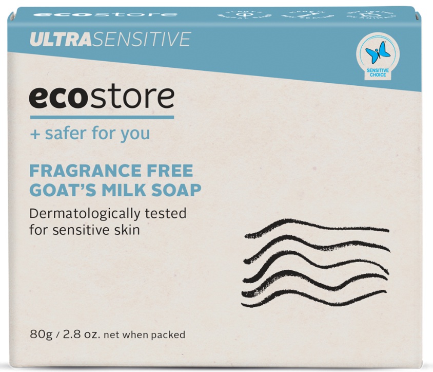 ecostore Fragrance Free Goat's Milk Soap