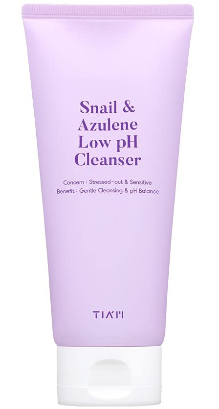 TIA'M Snail And Azulene Low pH Cleanser