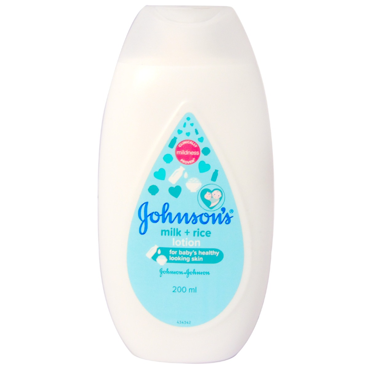 Johnson's Milk+Rice Lotion ingredients (Explained)