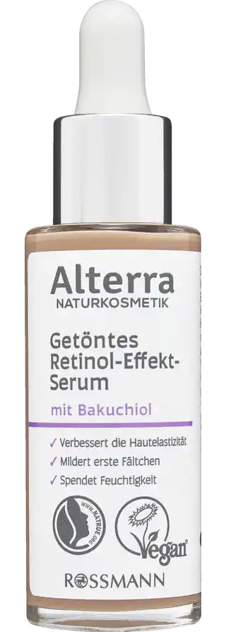 Alterra Getöntes Retinol-Effekt-Serum mit Bakuchiol