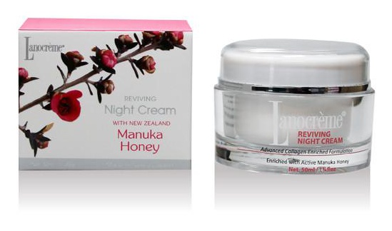 Lanocreme Active New Zealand Manuka Honey Night Cream