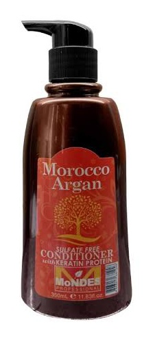 Mondes Professional Hair Care Morocco Argan Sulfate Free Conditioner With Keratin Protein