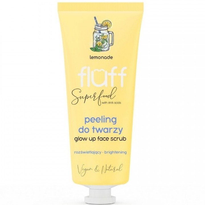 Fluff Superfood Glow Up Face Scrub