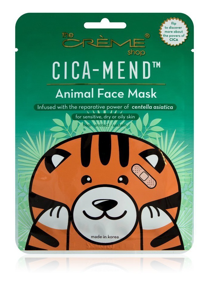 The Creme Shop Cica-Mend™ - Animated Tiger Face Mask