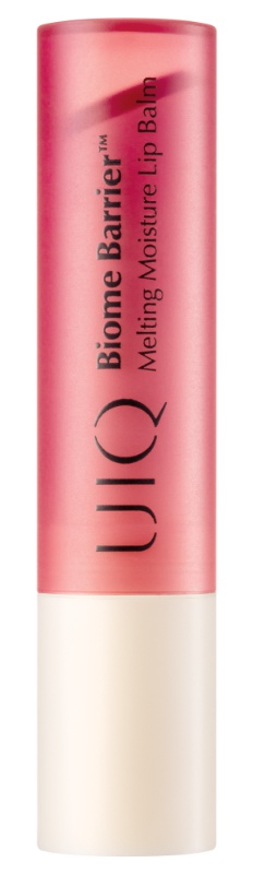 UIQ Biome Barrier Melting Moisture Lip Balm Shade Rosy