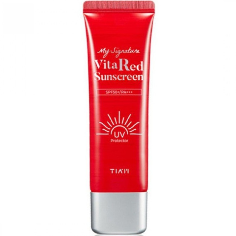 TIA'M My Signature Vita Red Sunscreen [SPF50+/PA+++]