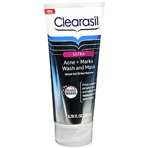 Clearasil Ultra Acne + Marks Wash And Mask