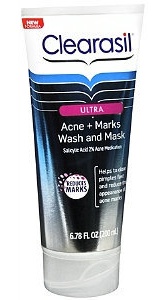 Clearasil Ultra Acne + Marks Wash And Mask