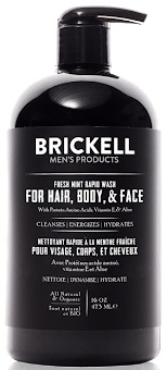 Brickell Men's Products All In One Wash For Men ingredients (Explained)