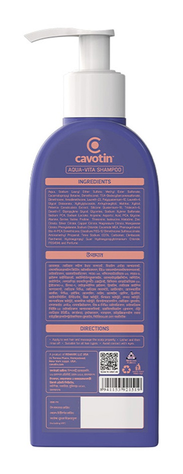 Cavotin Aqua-vita Shampoo