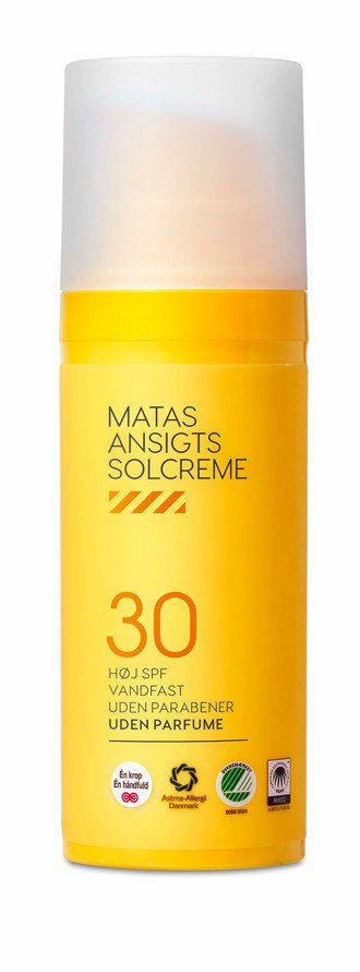 Matas Ansigtssolcreme Spf 30