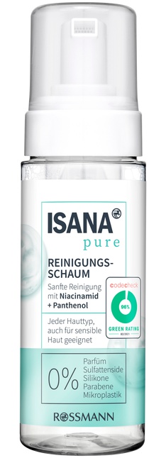 Isana Pure Reinigungs-Schaum