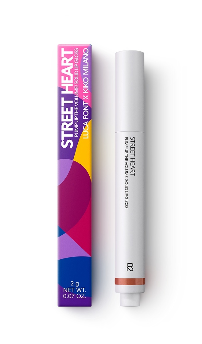 KIKO Milano Street Heart Pump Up The Volume! Solid Lip Gloss Stick