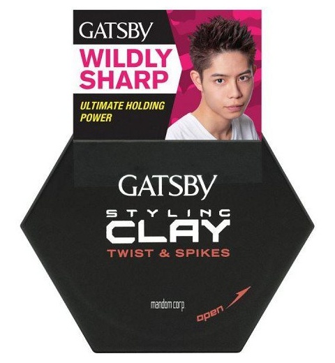 Gatsby Styling Clay Twist & Spikes