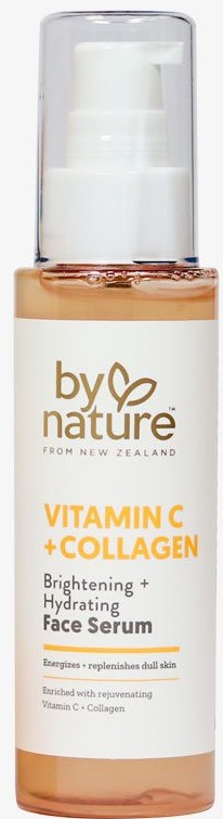 By Nature Vitamin C And Collagen Brightening Face Serum