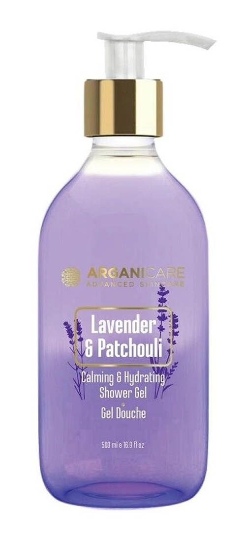 ARGANICARE Lavender And Patchouli Calming & Hydrating Shower Gel