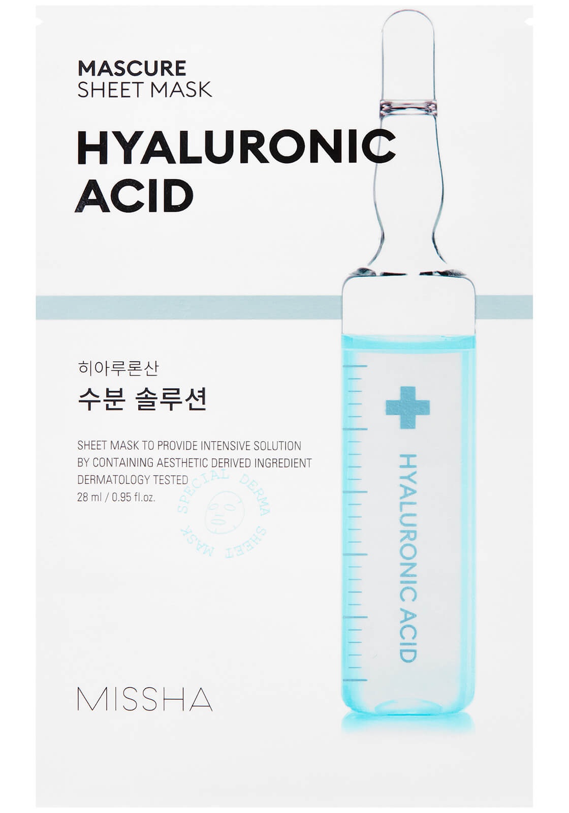 Missha Mascure Hydra Solution Sheet Mask - Hyaluronic Acid