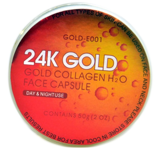 KEVC 24k Gold Collagen H2o Face Capsule