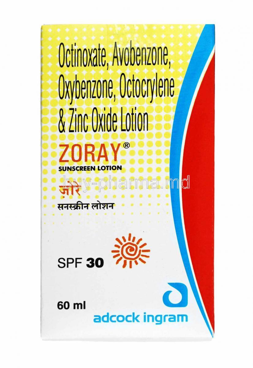 Zoray Sunscreen lotion