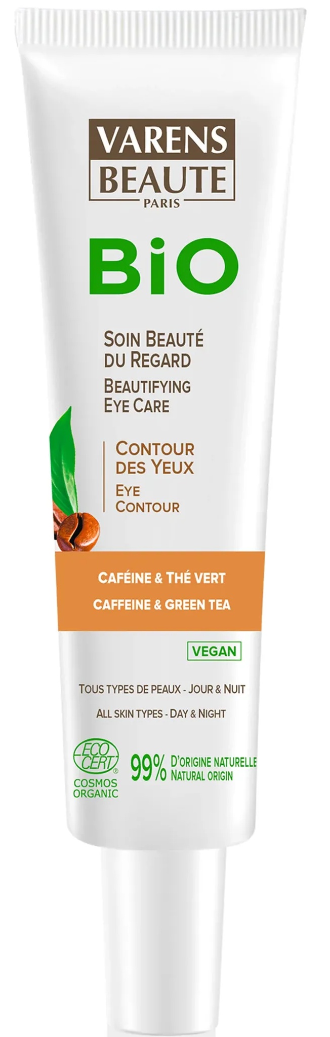Varens Beaute Bio Eye Contour With Caffeine and Green Tea