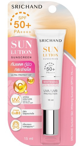 Srichand Sun Lotion Sunscreen SPF 50+ Pa ++++ Whitening